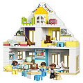 Конструктор Lego, Duplo, Модульный игрушечный дом, 1-3 лет, 129 деталей, 10929