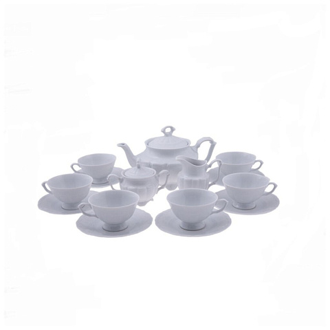Набор чайный фарфор, 15 предметов, на 6 персон, Bohemia, Мария Тереза, 5015M30