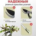 Сучкорез 710 мм, диаметр реза 32 мм, лезвие плоскостное, антипригарное покрытие, Worth, алюминий, резина, S404A00 - фото 8