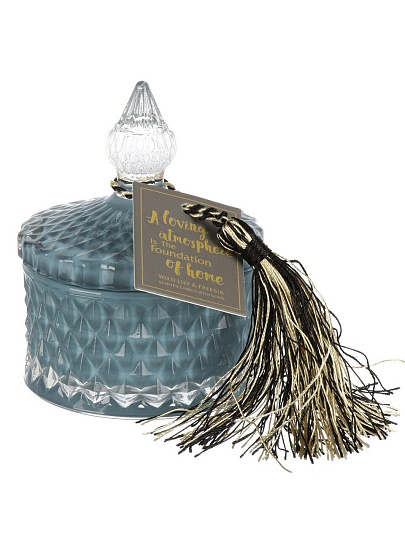 Свеча декоративная ароматизированная, 11х8.5 см, в банке, парафин, A330105