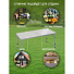Стол складной металл, прямоугольный, 120х60х68.5 см, столешница МДФ, серый, Green Days - фото 16