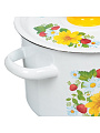 Кастрюля эмалированная сталь, 4.5 л, крышка сталь, СтальЭмаль, 1с17с, в ассортименте, индукция - фото 10