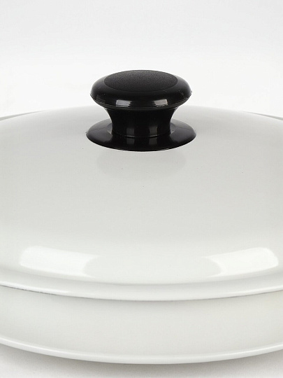 Кастрюля эмалированная сталь, 9 л, крышка сталь, цилиндрическая, Керченский металлургический завод, Клубника садовая, 41804-212/6-У2