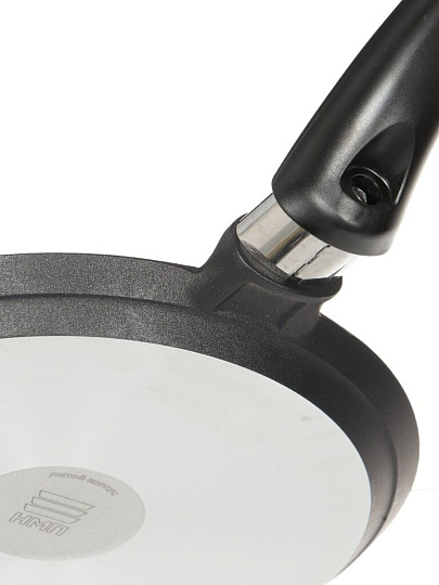 Блинница алюминий, 24 см, антипригарное покрытие, Нева Металл Посуда, 6224, бакелитовая ручка