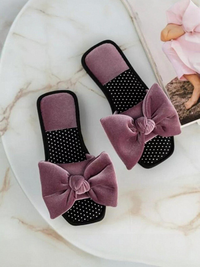 Тапки для женщин, пыльная роза, р. 39, ТВК