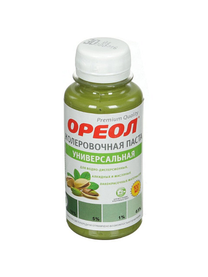 Колер паста, Ореол, №30, фисташковый, 100 мл