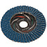 Круг лепестковый торцевой КЛТ2 для УШМ, LugaAbrasiv, диаметр 125 мм, посадочный диаметр 22 мм, зерн ZK24, шлифовальный - фото 2