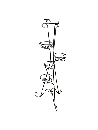 Цветник Вышка Аврора 5, напольный, металл, 146 см