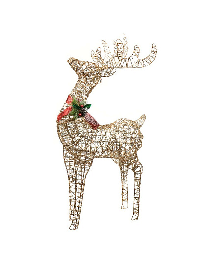 Фигурка декоративная Олень, 100 см, 100 LED, 220 В, Y4-4113