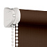 Рулонная штора Shantung, 160х60 см, шоколадная, 7792645 - фото 2