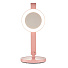 Светильник настольный с зеркалом, 9 Вт, розовый, абажур розовый, Camelion, KD-824 C14, 13525 - фото 3