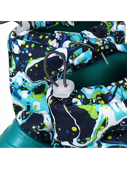 Сапоги для женщин, ЭВА, изумрудный, сине-зеленые, р. 36, утепленные, Кэри, СП-262