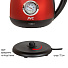 Чайник электрический JVC, JK-KE1717, красный, 1.7 л, 2200 Вт, скрытый нагревательный элемент, нержавеющая сталь - фото 4
