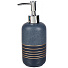 Дозатор для жидкого мыла, полистоун, 7.1x12.5/18.8 см, синий, RE0998DA-LD - фото 2