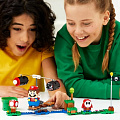 Конструктор Lego, Super Mario, Огневой налет Билла-банзай, 7-9 лет, 132 детали, 71366 - фото 2