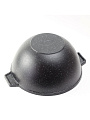 Казан алюминий, антипригарное покрытие, 5 л, Granit Perfection black, с крышкой, Алтей, 04-0550-310 - фото 5