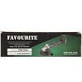 Угловая шлифовальная машина аккум, Favourite, OBS 21 FG 125 SET PROMO, 125 мм, 21В, 2Ач+ЗУ - фото 14