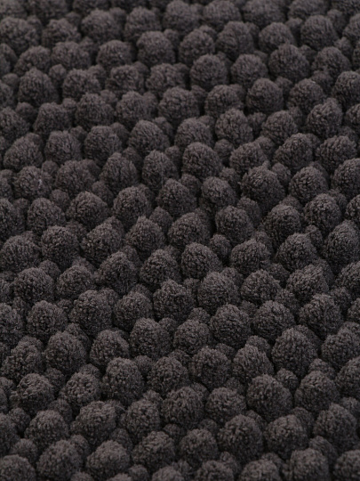 Коврик для ванной, 0.4х0.6 м, полиэстер, серо-синий, Silvano, Super Bobbel, Y4-11235