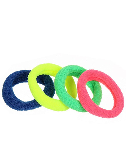 Резинка для волос Цветные, 40 шт, полиэстер, TS03-07