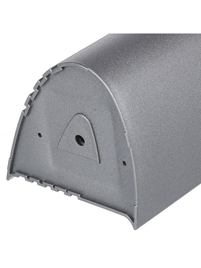 Подставка для ножей, пластик, 14.7x22.3 см, серая, Y4-8332