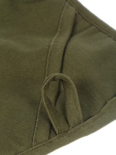 Прихватка 16х16 см, 100%пэ, зеленый, B180054