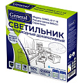 Светильник светодиодный, General Lighting Systems, GSMCL-017-18 Fenix, 18 Вт, 6500 К, 1170 Лм, IP20, 25.3х23х5.8 см, холодный белый свет - фото 4