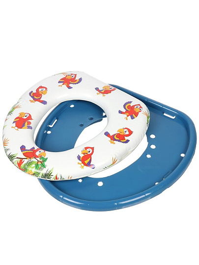 Сиденье для унитаза пластик, мягкая, Детское, в ассортименте, DDStyle