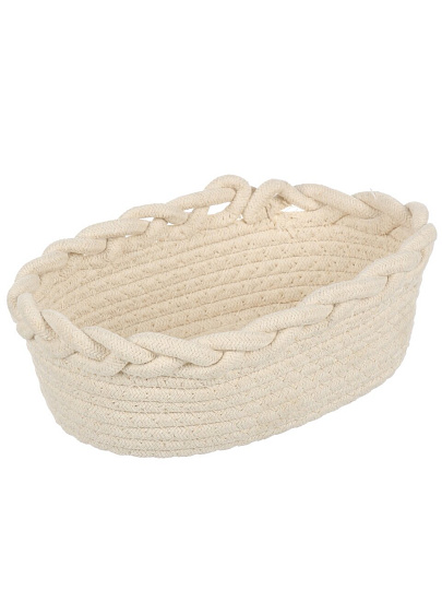 Корзина 24х15.5х9 см, овальная, плетеная, Y4-9678