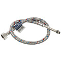 Подводка для воды М10-1/2&amp;quot;х0.6 м, полимер, пара, нержавеющая сталь, Stemix