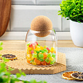 Банка для сыпучих продуктов, стекло, 0.5 л, с крышкой, Y4-4787 - фото 5