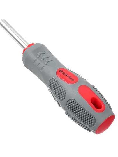 Отвертка плоская, Bartex, SL8, 8х150 мм, антискользящая двухкомпонентная, CrV сталь, K0029N