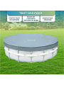 Тент 549 см, круглый, для каркасного бассейна, Intex, Delux Pool Cover, 28041 - фото 2