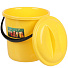 Ведро пластик, 7 л, с крышкой, желтое, хозяйственное, Spin&amp;Clean, Fun Summer, SC111010613 - фото 3