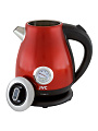 Чайник электрический JVC, JK-KE1717, красный, 1.7 л, 2200 Вт, скрытый нагревательный элемент, нержавеющая сталь - фото 6