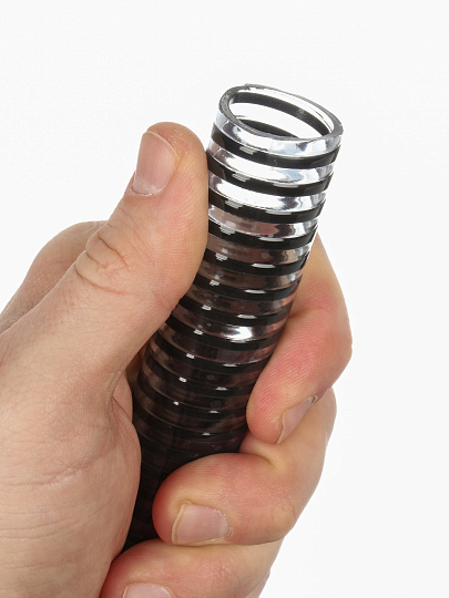 Шланг напорно-всасывающий, ПВХ, d22 мм, черный, Tuboflex, 30 м