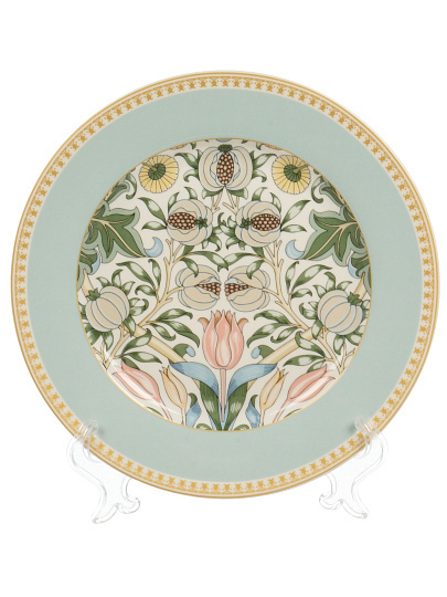Тарелка десертная, фарфор, 19 см, круглая, Flowers, Fioretta, TDP581