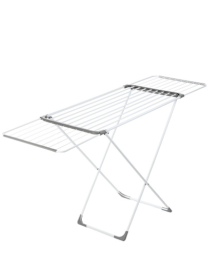 Сушилка для белья напольная, полотно 18 м, 109/177x55x95 см, складная, 24 прута, 18 кг, выдвижная, 142301