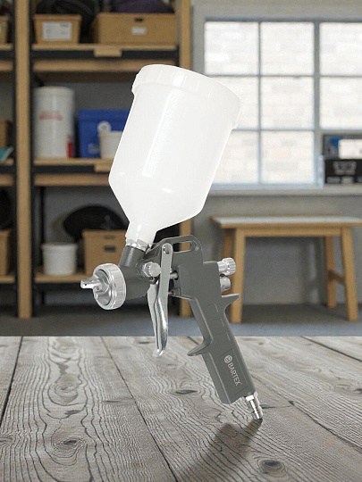 Краскопульт пневматический, Bartex, 400 л/мин, 0.6 л, 1.5 мм