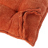 Сиденье мягкое 100% полиэстер, вельвет, 40х40 см, оранжевое, на завязках, A140002 - фото 3