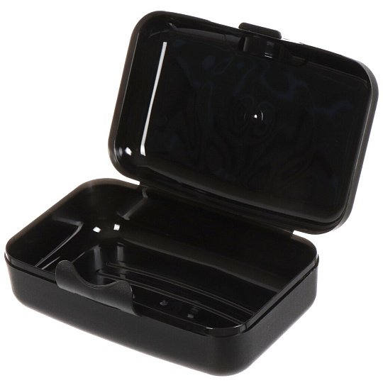 Контейнер пищевой для обеда пластик, 0.7 л, черный, прямоугольный, Lalababy, Jurassic World, LA1085ЧР
