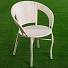 Мебель садовая Green Days, белая, стол, 70х70 см, 4 стула, 150 кг, HYB104 - фото 5