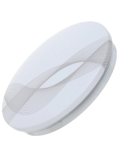 Светильник светодиодный светодиодный, JazzWay, Wave PPB, 24 Вт, 4000 К, 1840 Лм, IP20, 26х26х5.5 см, белый, 5024649