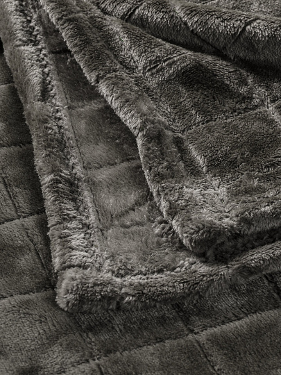 Плед 200х240 см, микрофибра, 100%пэ, 280г, Silvano, Берлин, серый