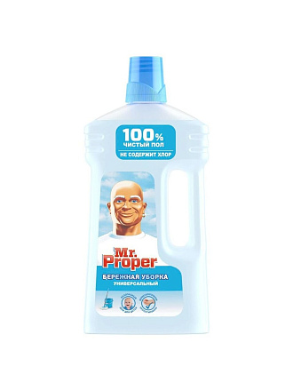 Средство для мытья полов и стен Mr.Proper, Бережная уборка, 1 л, MP-81661698