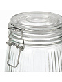Банка для сыпучих продуктов, стекло, 0.75 л, 8.5х8.5х14.5 см, с крышкой, с бугельным замком, Страйп, Y4-9023 - фото 10