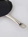 Блинница нержавеющая сталь, 24 см, антипригарное покрытие, Катунь, Общепит, КТ-ОБ-СБА-24, ручка нержавеющая сталь, индукция - фото 2