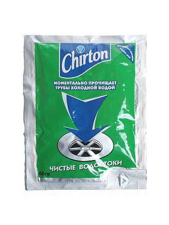 Средство от засоров Chirton, 60 г