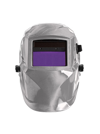 Маска сварочная хамелеон, Welder, Pro Ф6, 4-13 DIN, 93х43 мм, серебро, WDP-Ф6-П