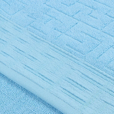 Полотенце банное 50х90 см, 100% хлопок, 541 г/м2, Galiha Jacquard, Anilsan, бирюзовое, Турция, 40705090