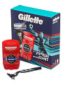Набор подарочный для мужчин, Gillette, Mach 3, станок для бритья c 1 кассетой, дезодорант Old Spice Captain - фото 3